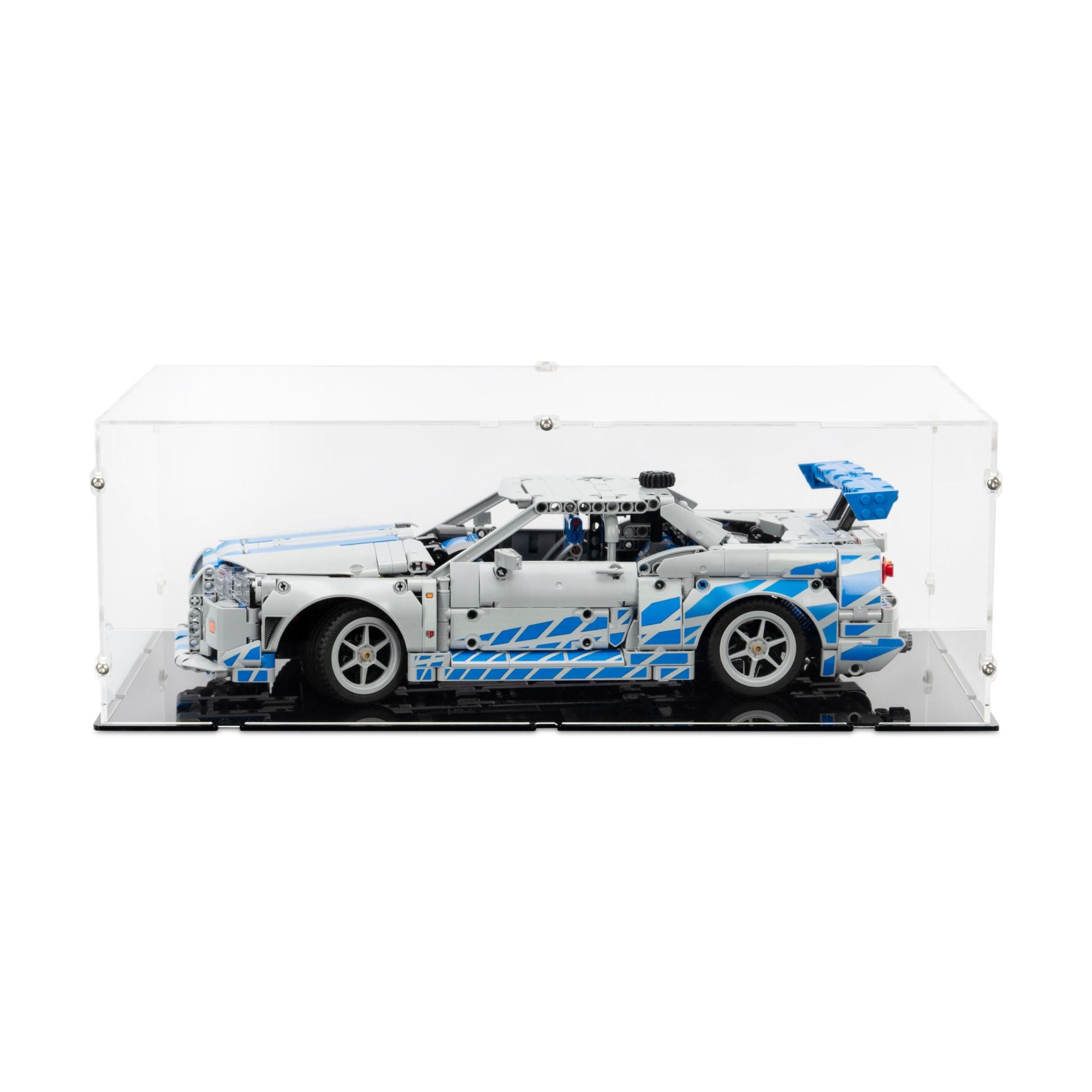 NISSAN SKYLINE GT-R 2台セット 透明箱ケース付き タカラトミー（TAKARA TOMY） 【単品】チョロQ 日産 スカイライン (R34