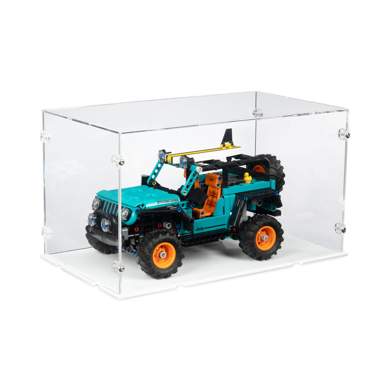 Jeep Wrangler Rubicon SUV Display Case for LEGO 42227