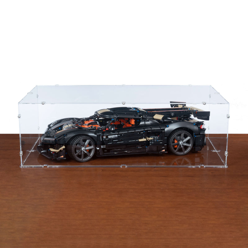 Koenigsegg Sadair's Spear Megacar Display Case for LEGO 42232