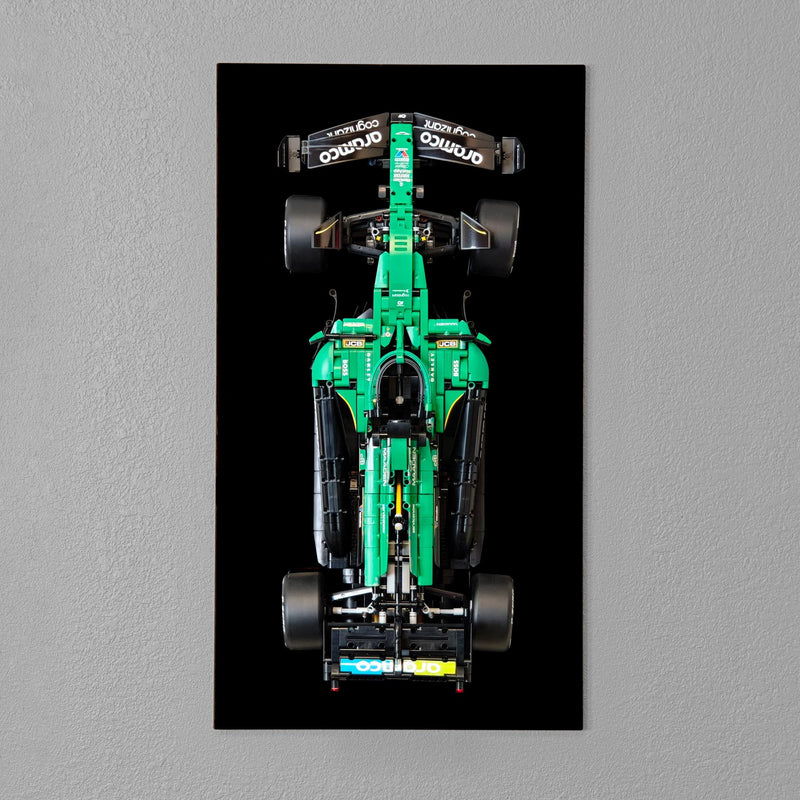 Aston Martin Aramco AMR25 F1 Car Wall Mount Display for LEGO 42240