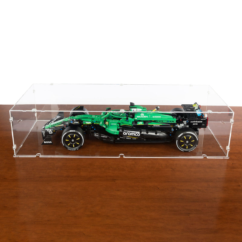 Aston Martin Aramco AMR25 F1 Car Display Case for LEGO 42240