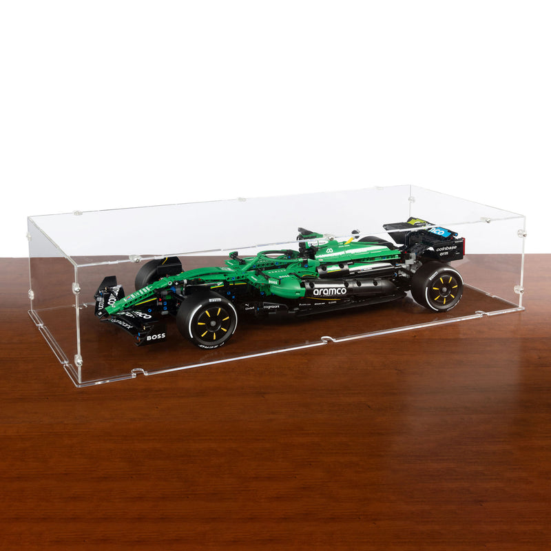 Aston Martin Aramco AMR25 F1 Car Display Case for LEGO 42240