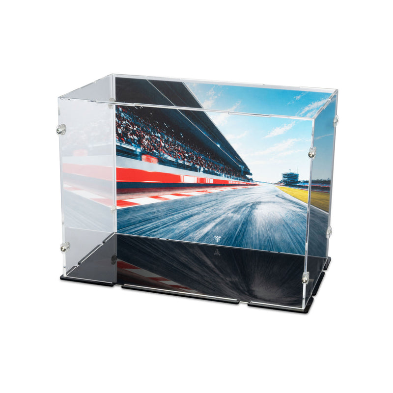 2x LEGO F1 Helmets Display Case