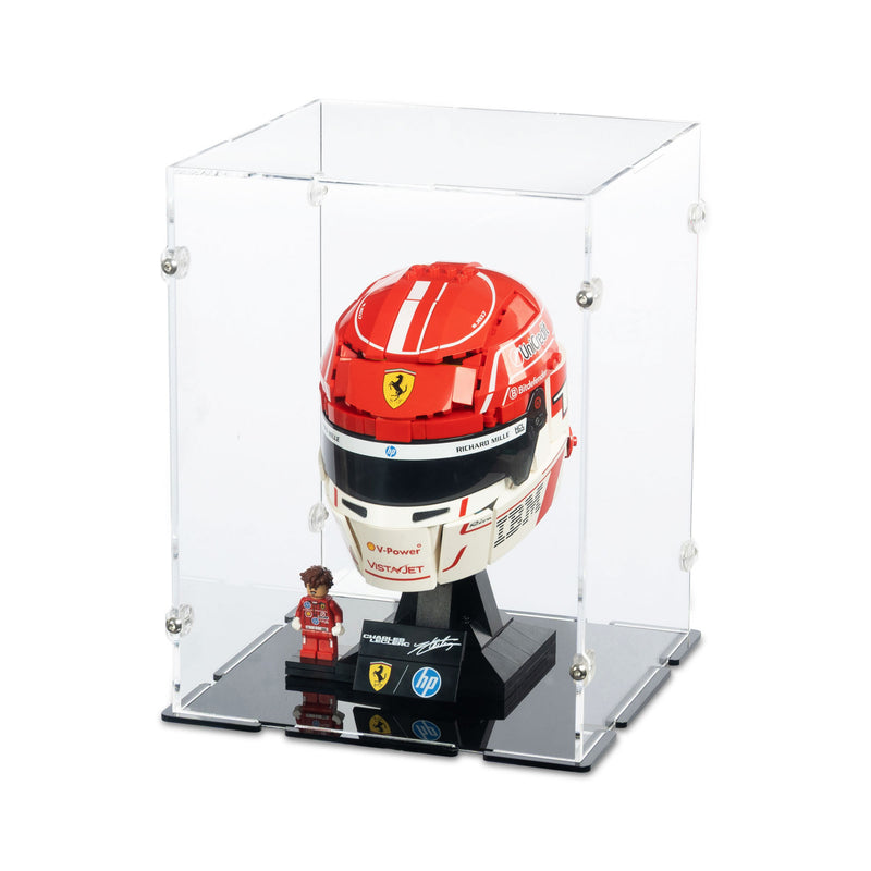Scuderia Ferrari HP Charles Leclerc Helmet Display Case for LEGO 43014