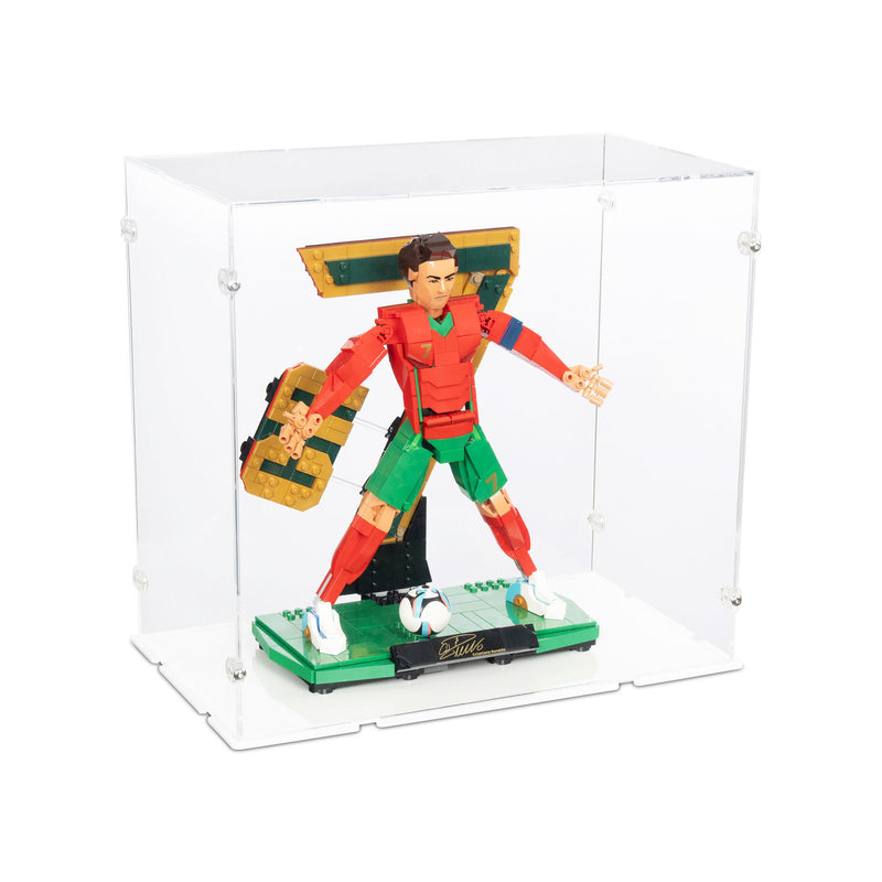 Cristiano Ronaldo Football Legend XL Display Case for LEGO 43016