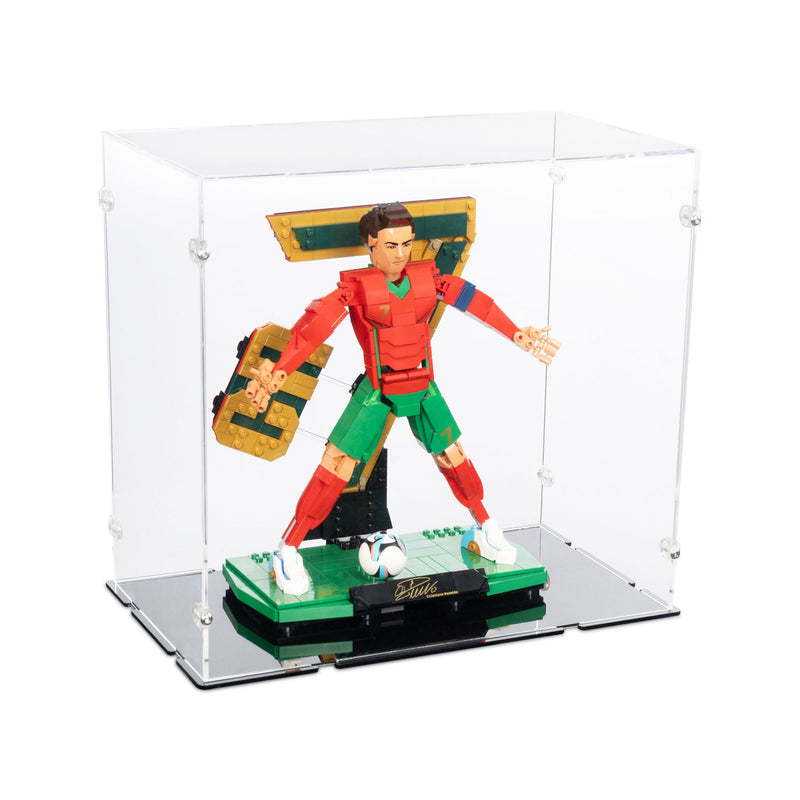 Cristiano Ronaldo Football Legend XL Display Case for LEGO 43016
