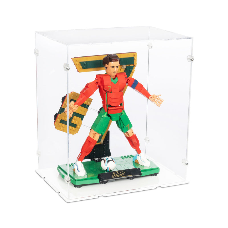 Cristiano Ronaldo Soccer Legend Display Case for LEGO 43016