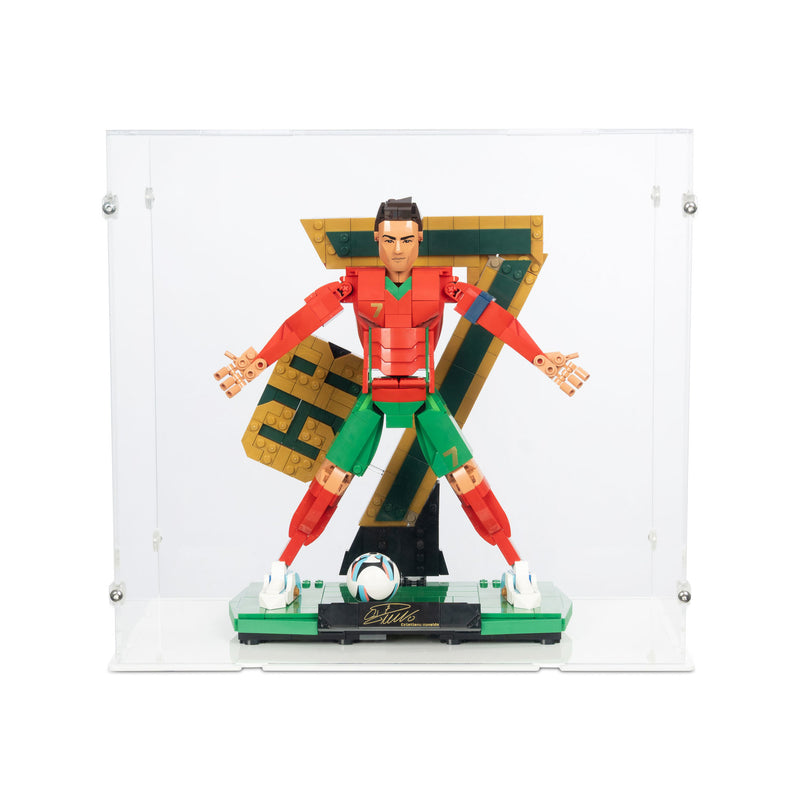 Cristiano Ronaldo Football Legend XL Display Case for LEGO 43016