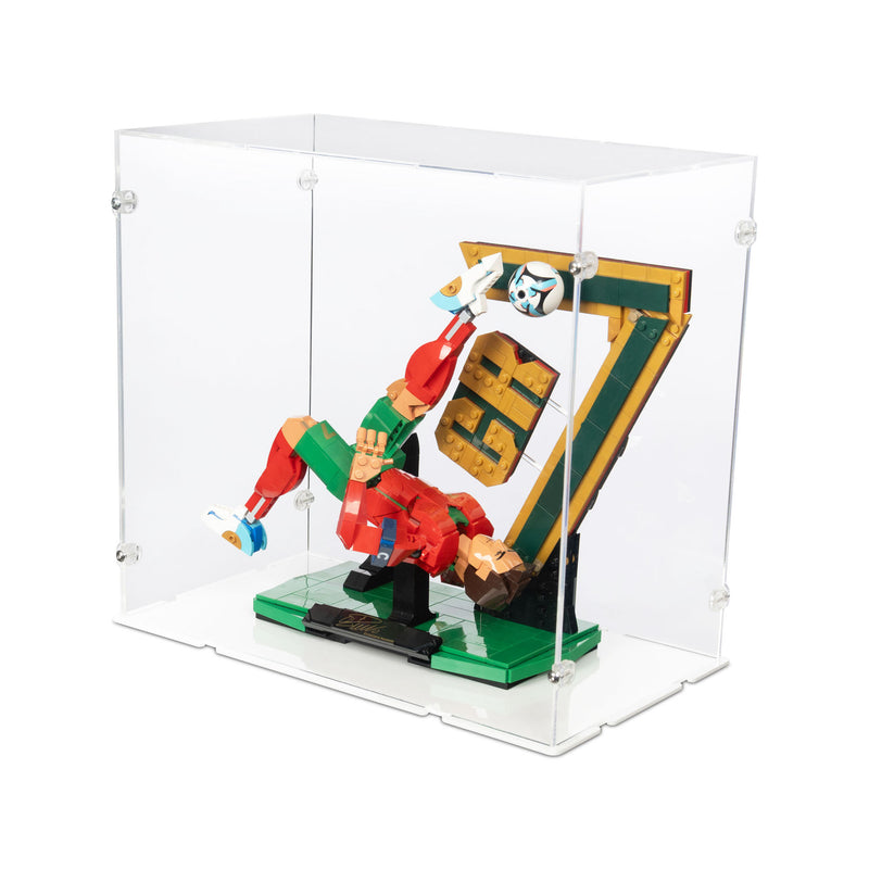 Cristiano Ronaldo Football Legend XL Display Case for LEGO 43016