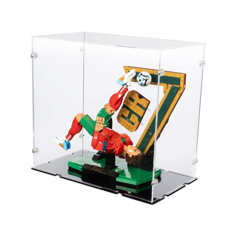Cristiano Ronaldo Football Legend XL Display Case for LEGO 43016