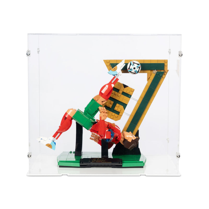 Cristiano Ronaldo Football Legend XL Display Case for LEGO 43016