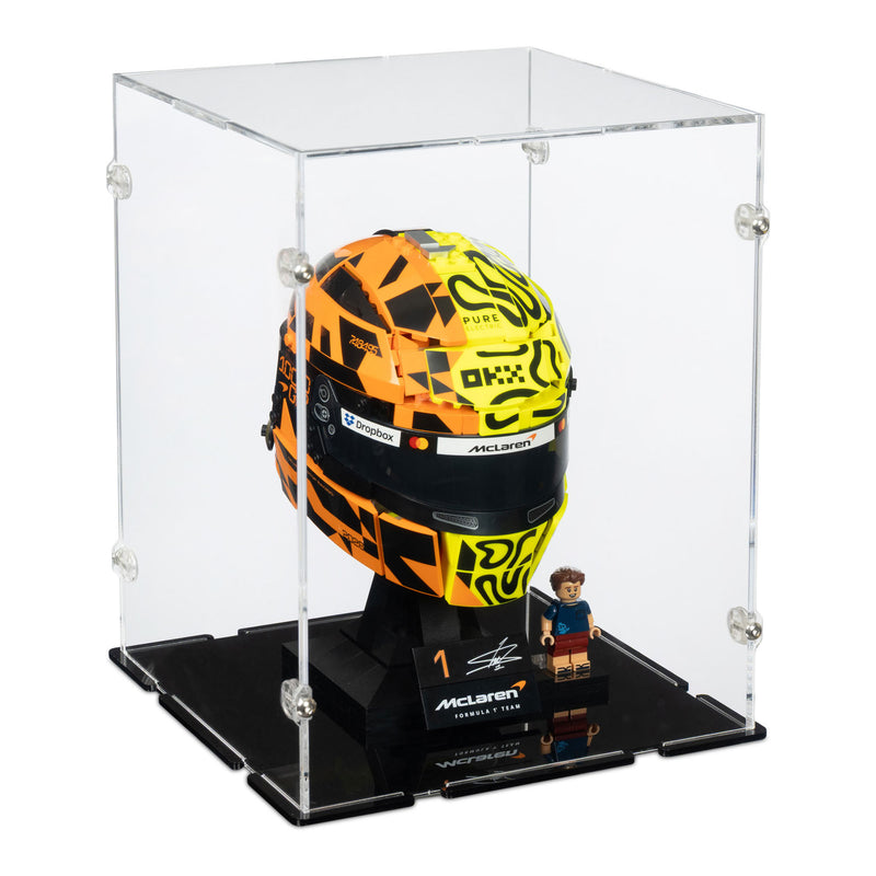 McLaren Mastercard F1 Team Lando Norris Helmet Display Case for LEGO 43023 (Coming Soon)