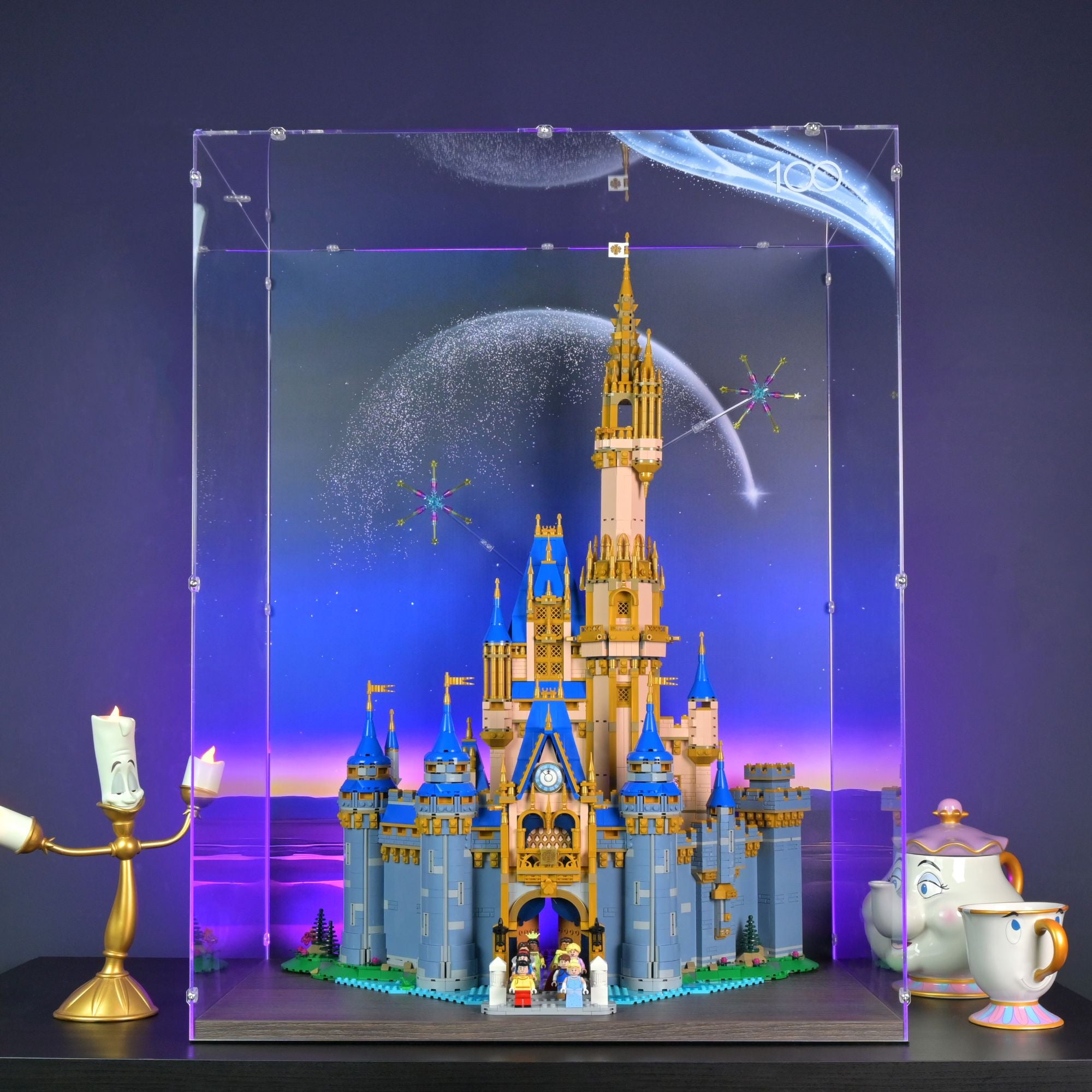 Acrylic Display Case for LEGO 100th Anniversary Disney
