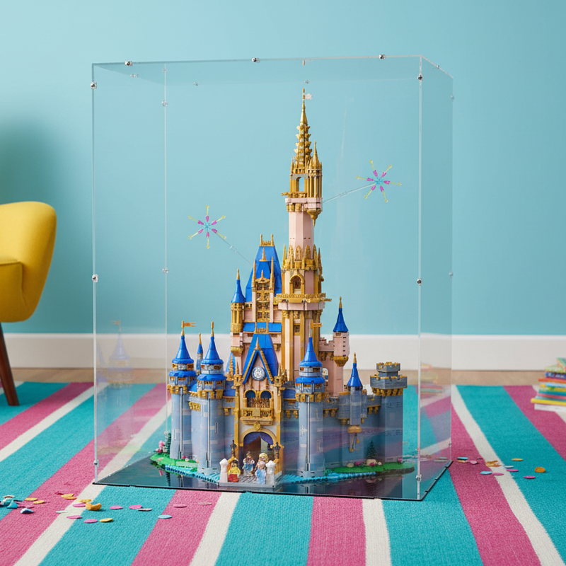 Disney Castle Display Case for LEGO 43222