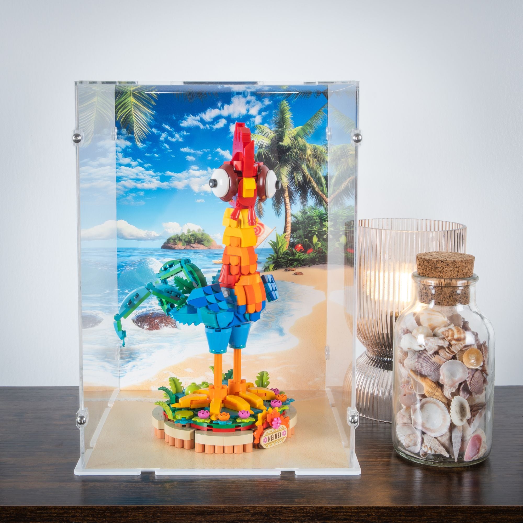 Acrylic Display Case for LEGO Disney Heihei | iDisplayit USA
