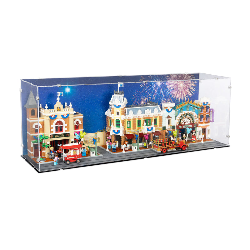 Disney Main Street, U.S.A. Display Case for LEGO 43302