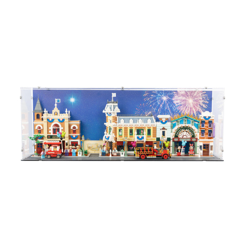 Disney Main Street, U.S.A. Display Case for LEGO 43302