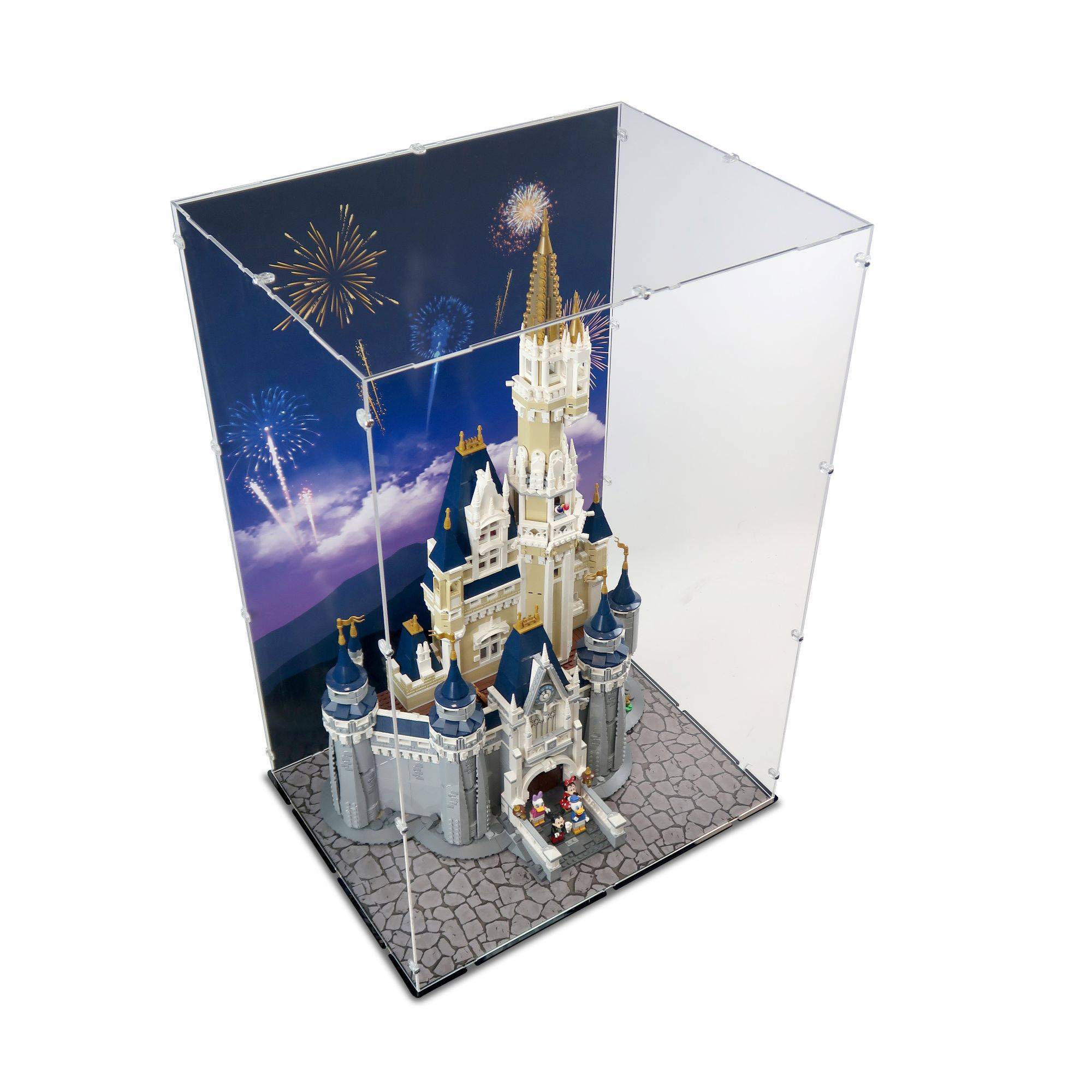 Acrylic Display Case for LEGO Disney Castle | iDisplayit USA