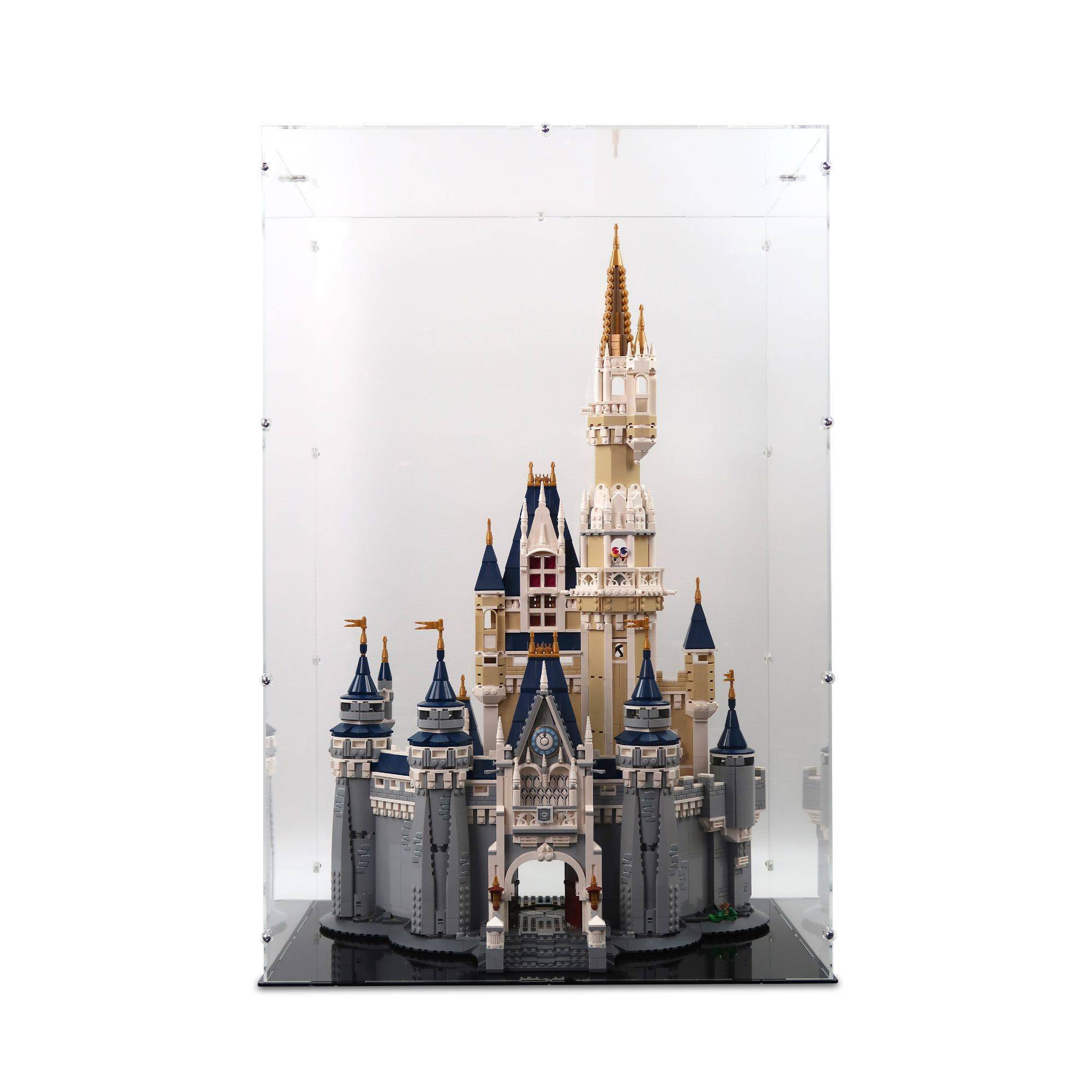 DB ディービー BOARDCASE Acrylic Display Case for LEGO Disney Castle | iDisplayit USA