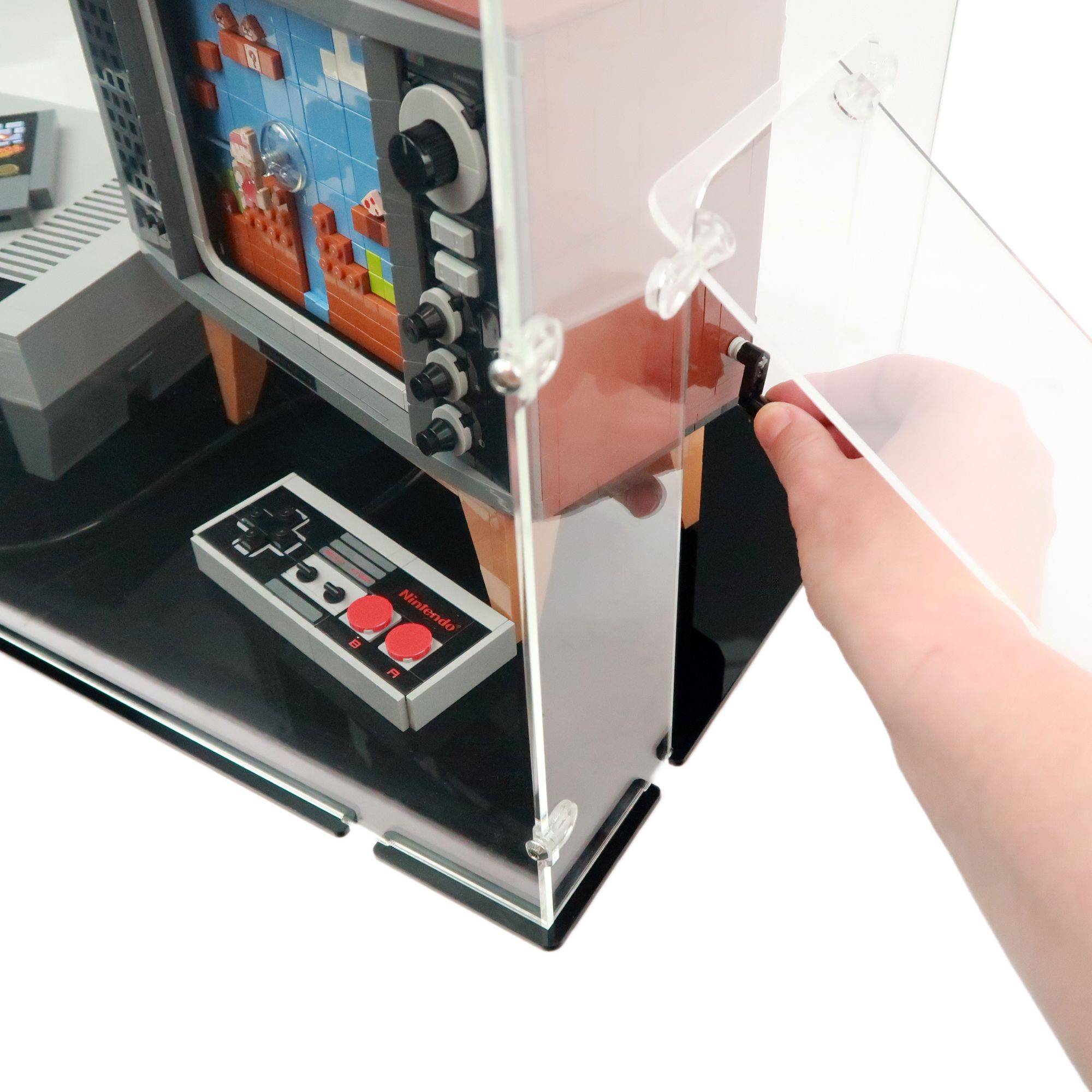 Acrylic Display Case For LEGO 71374 Nintendo NES | iDisplayit USA