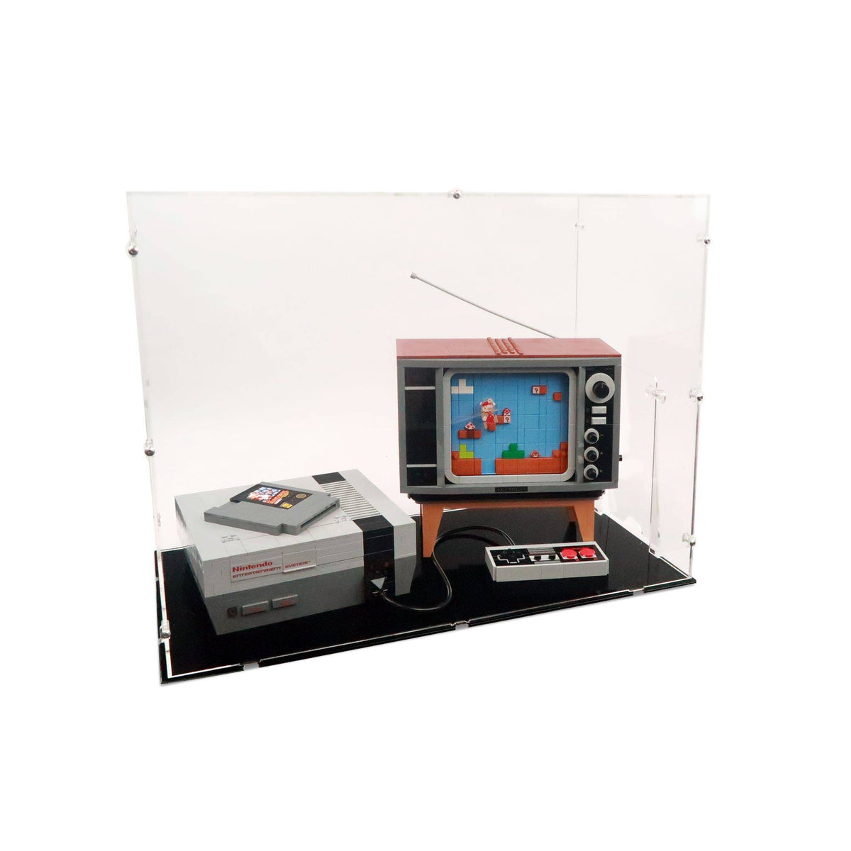 Acrylic Display Case For LEGO 71374 Nintendo NES | iDisplayit USA
