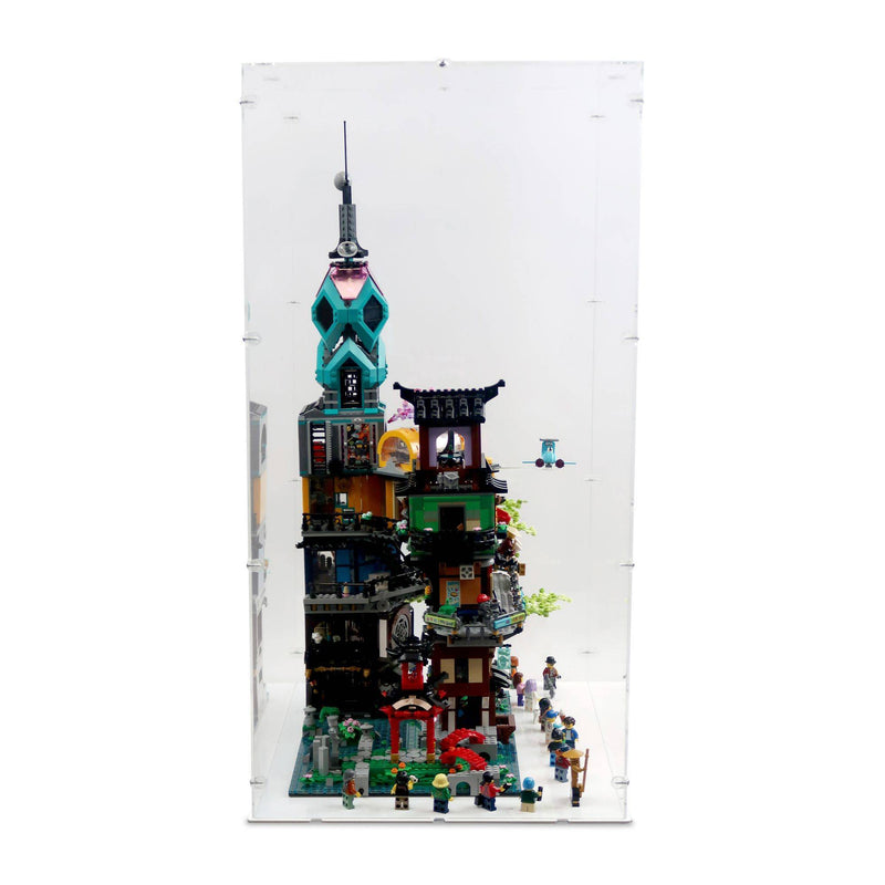 Ninjago City Gardens Display Case for LEGO 71741
