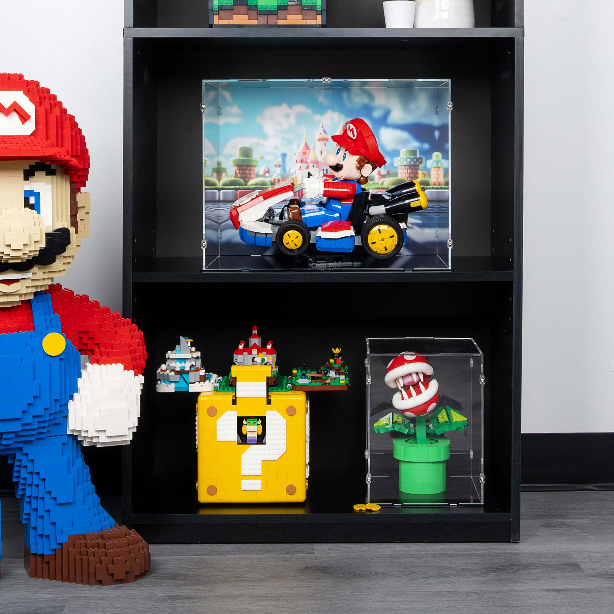Display Case for Mario Kart – Mario & Standard Kart | iDisplayit