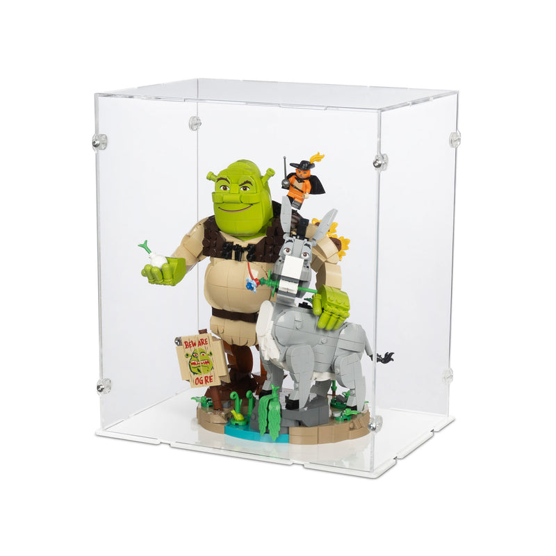 Shrek, Donkey & Puss in Boots Display Case for LEGO 72423