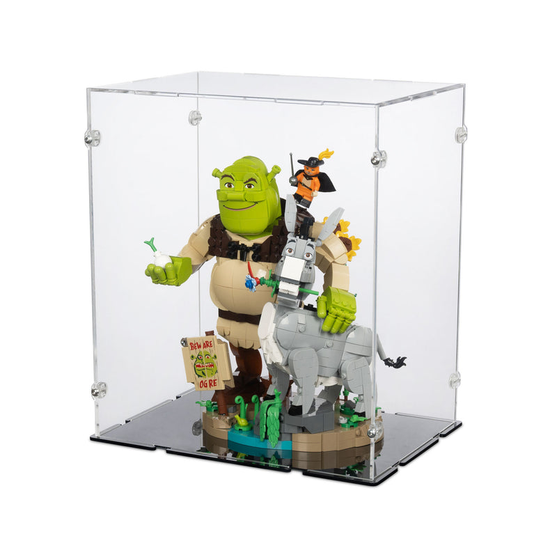Shrek, Donkey & Puss in Boots Display Case for LEGO 72423