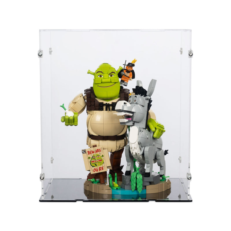 Shrek, Donkey & Puss in Boots Display Case for LEGO 72423