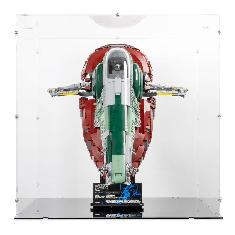 UCS Slave 1 (On Stand) Display Case for LEGO 75060