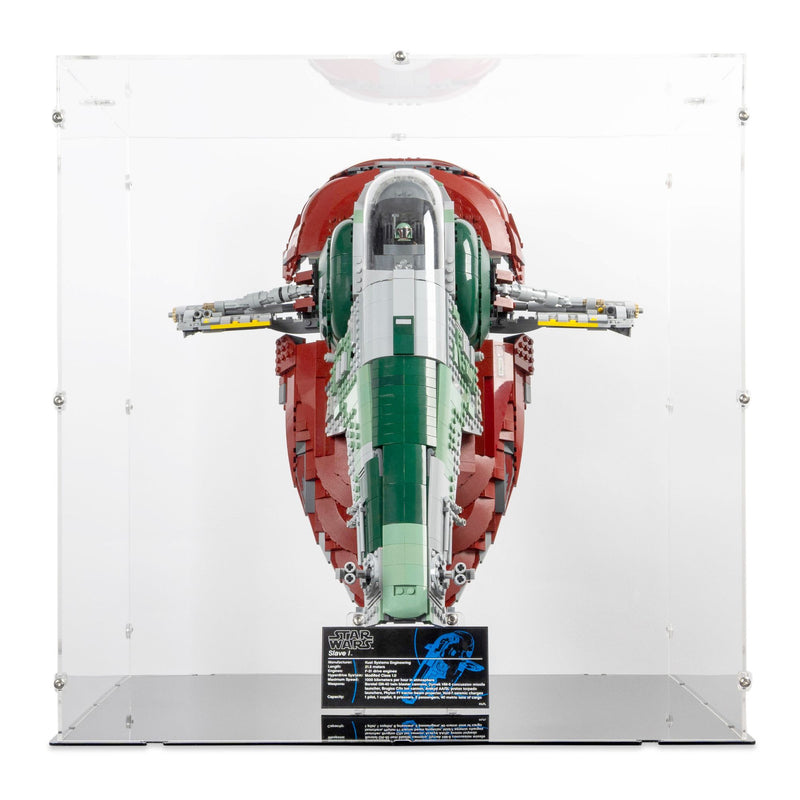 UCS Slave 1 (On Stand) Display Case for LEGO 75060
