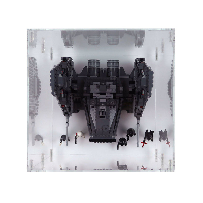 Kylo Ren's Command Shuttle Display Case for LEGO 75104