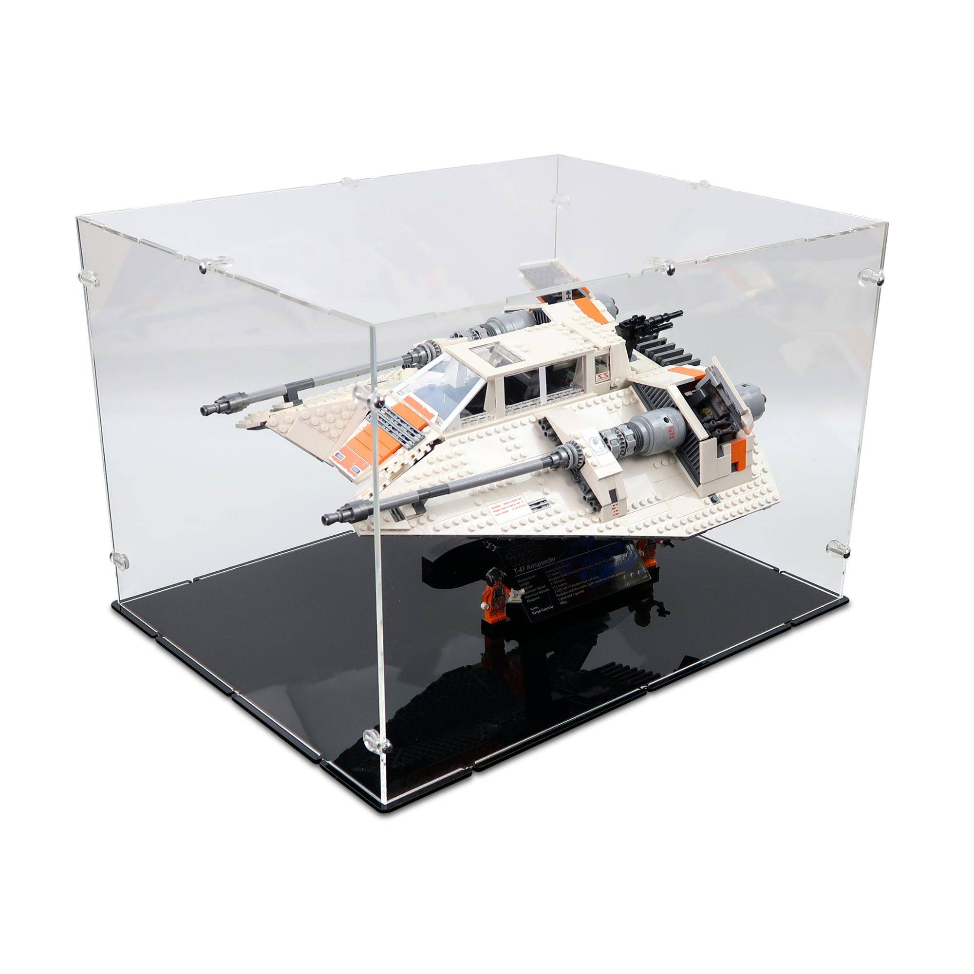 Acrylic Display Case for LEGO UCS Snowspeeder | iDisplayit