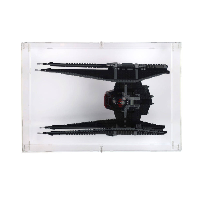 Kylo Ren's TIE Fighter XL Display Case & Stand for LEGO 75179