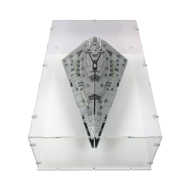 Star Wars First Order Star Destroyer Display Case for LEGO 75190