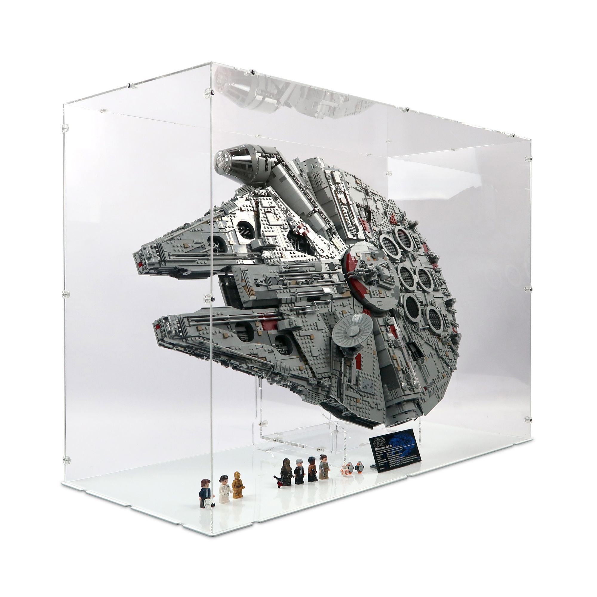 LEGO Star Wars Millennium Falcon Vertical Display Case