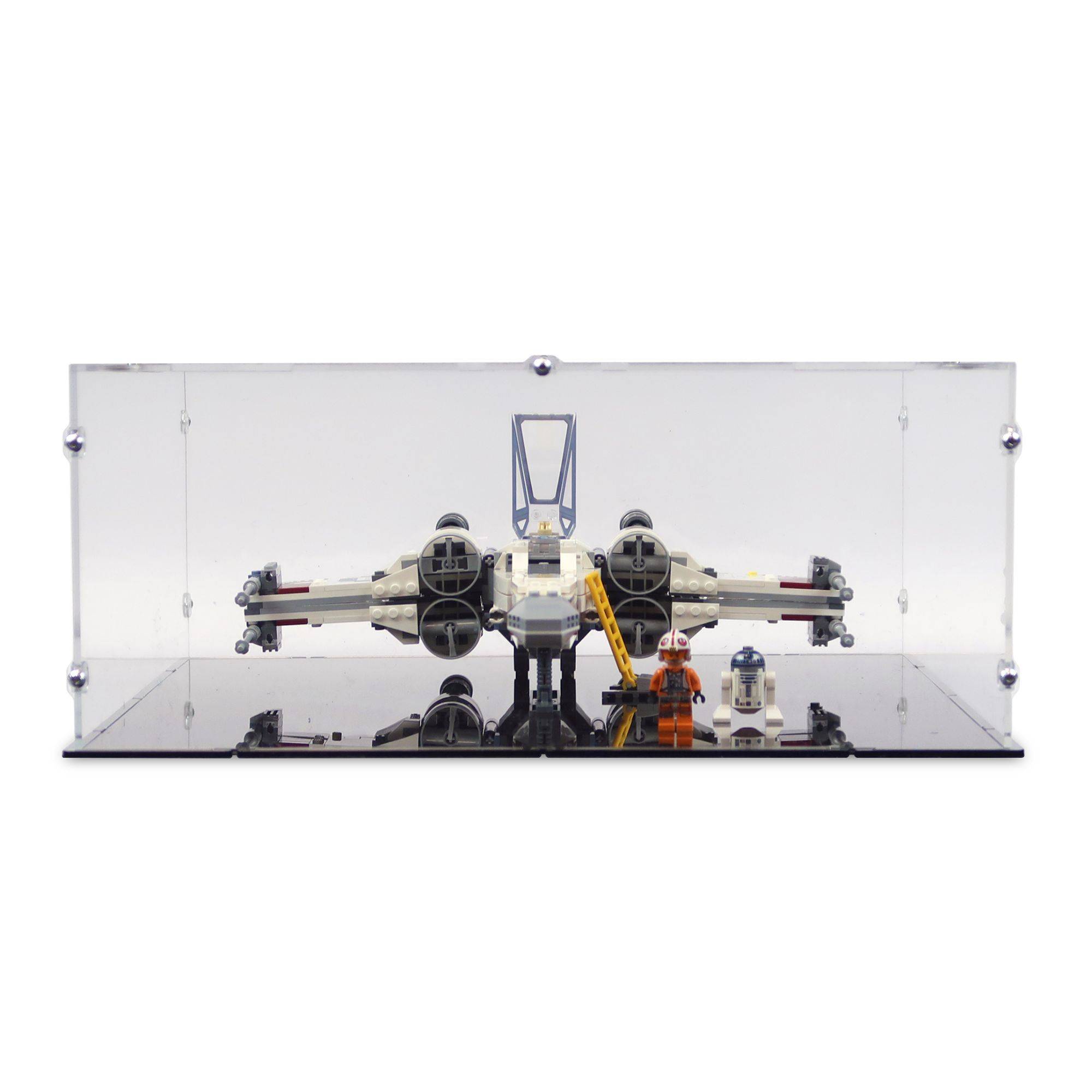 Acrylic Display Case for LEGO Star Wars X-Wing | iDisplayit USA Acrylic Display Case for LEGO Star Wars X-Wing | iDisplayit USA