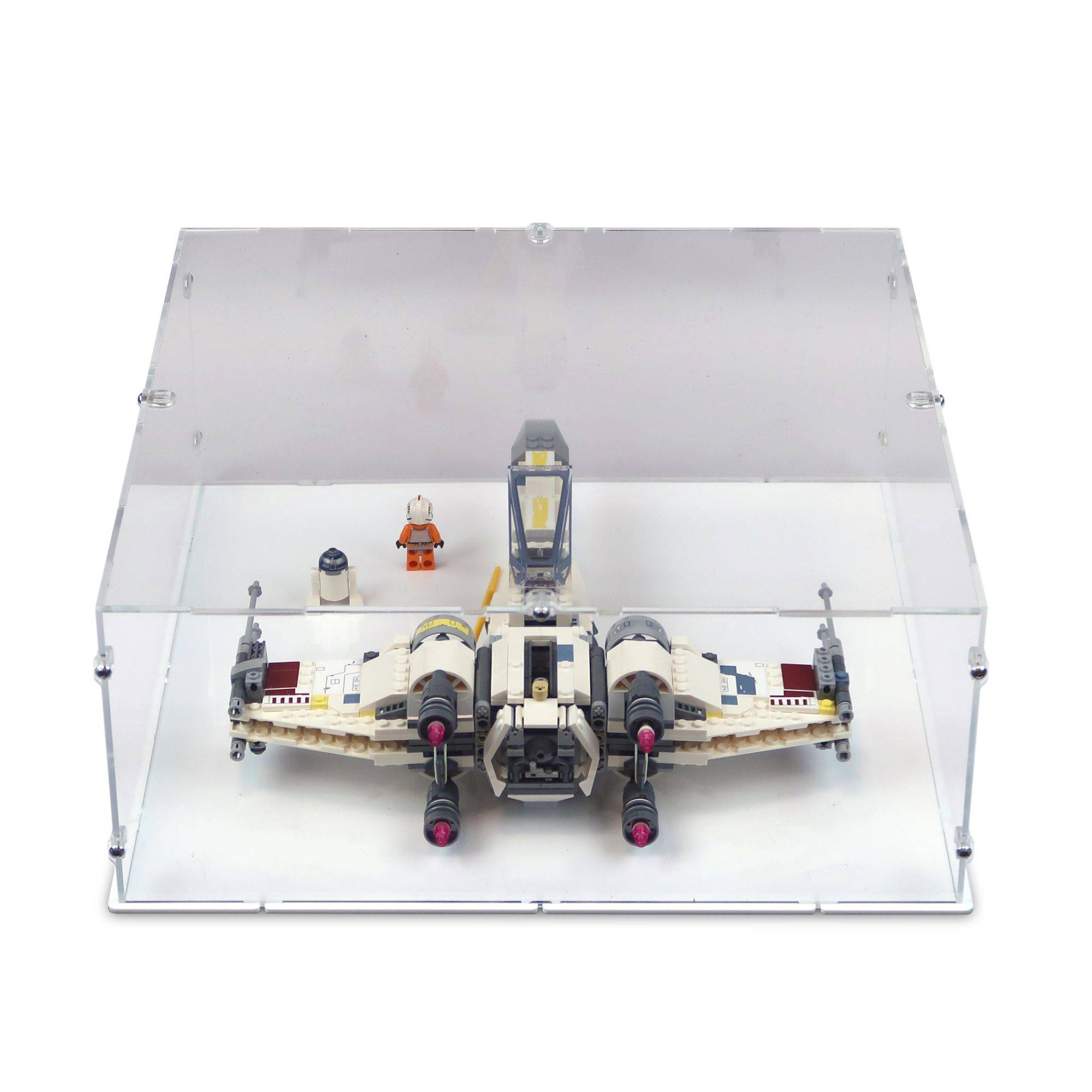 OTTOCAST ディスプレイ Acrylic Display Case for LEGO Star Wars X-Wing | iDisplayit USA