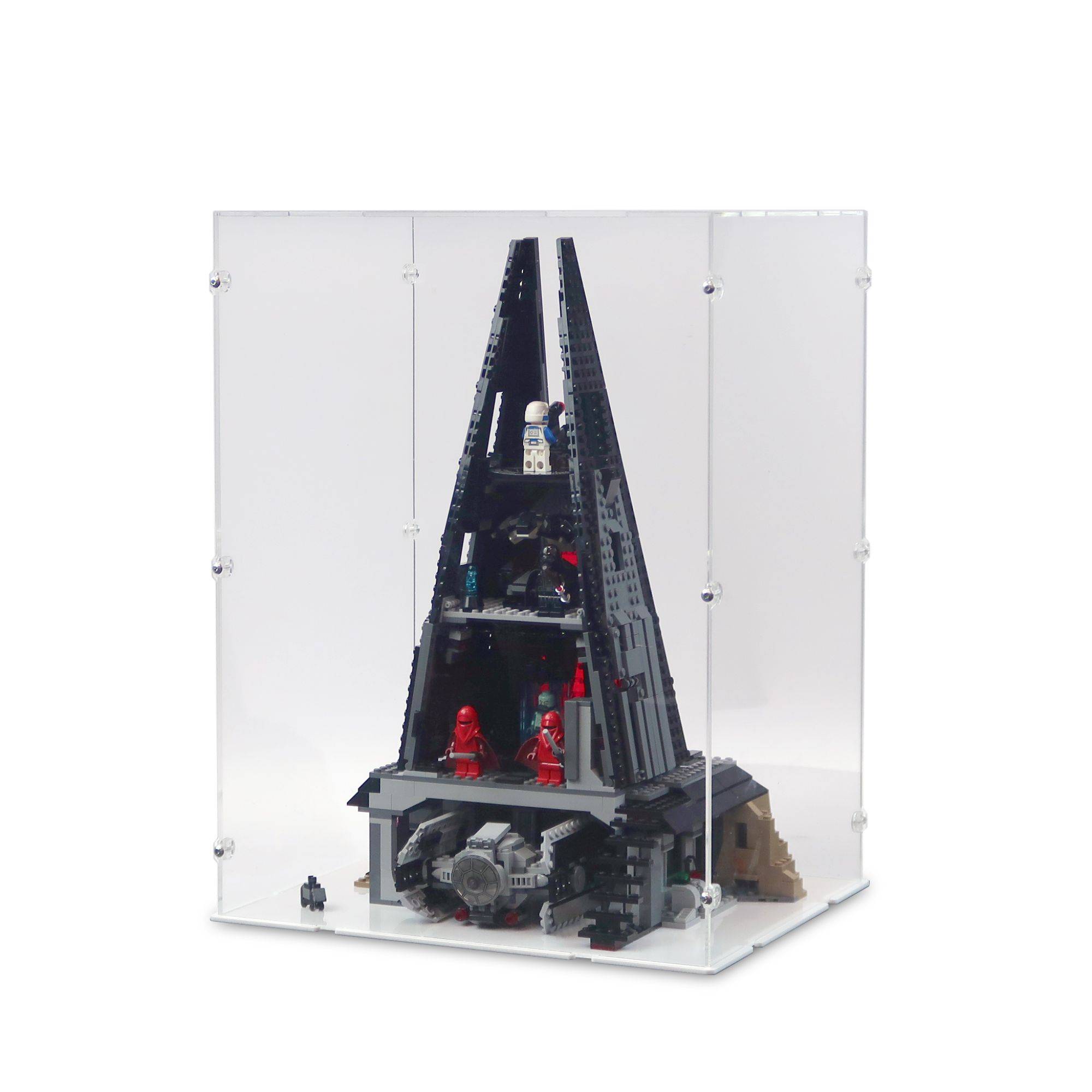Acrylic Display Case for LEGO Darth Vader's Castle | iDisplayit US