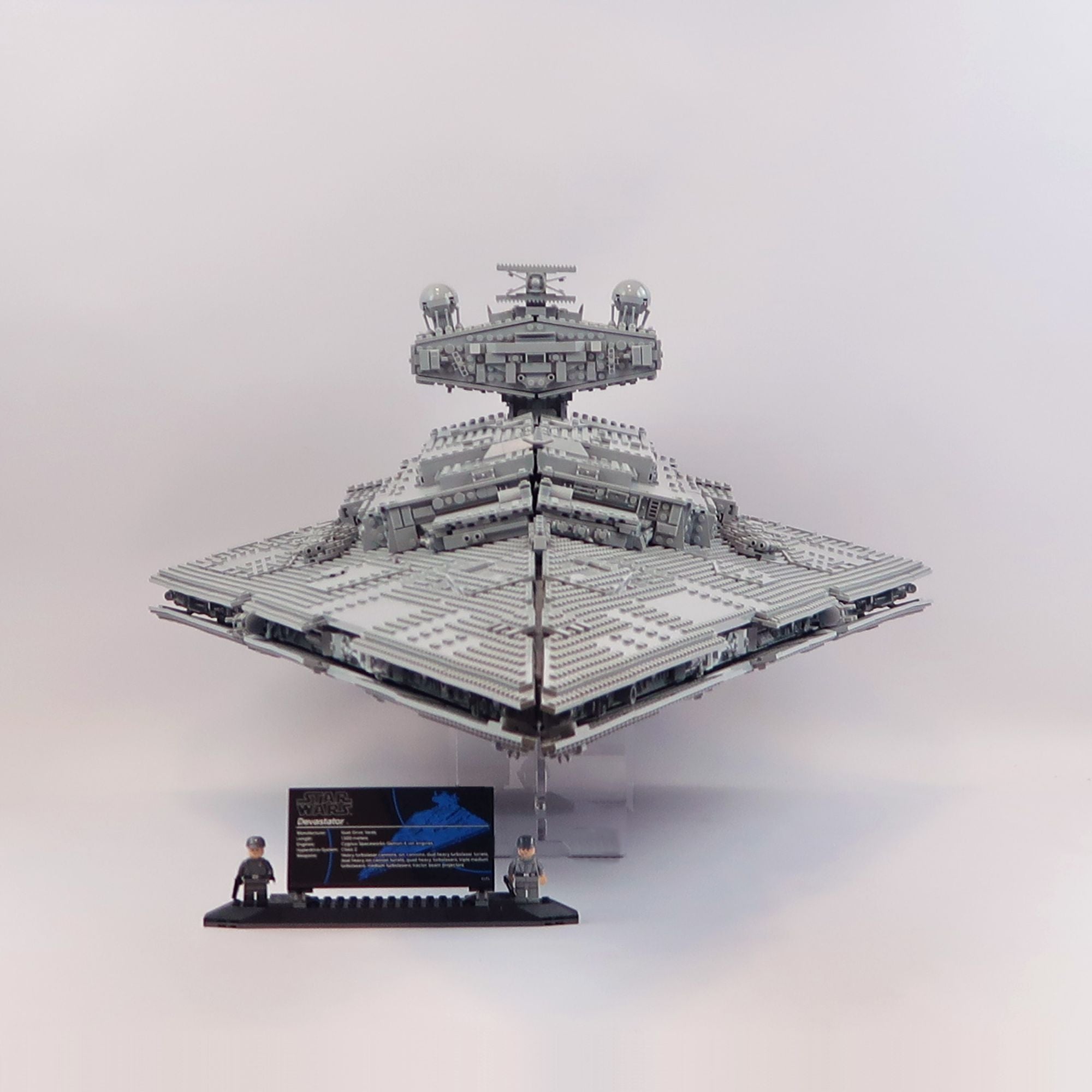 Display Stand for LEGO Imperial Star Destroyer | iDisplayit USA