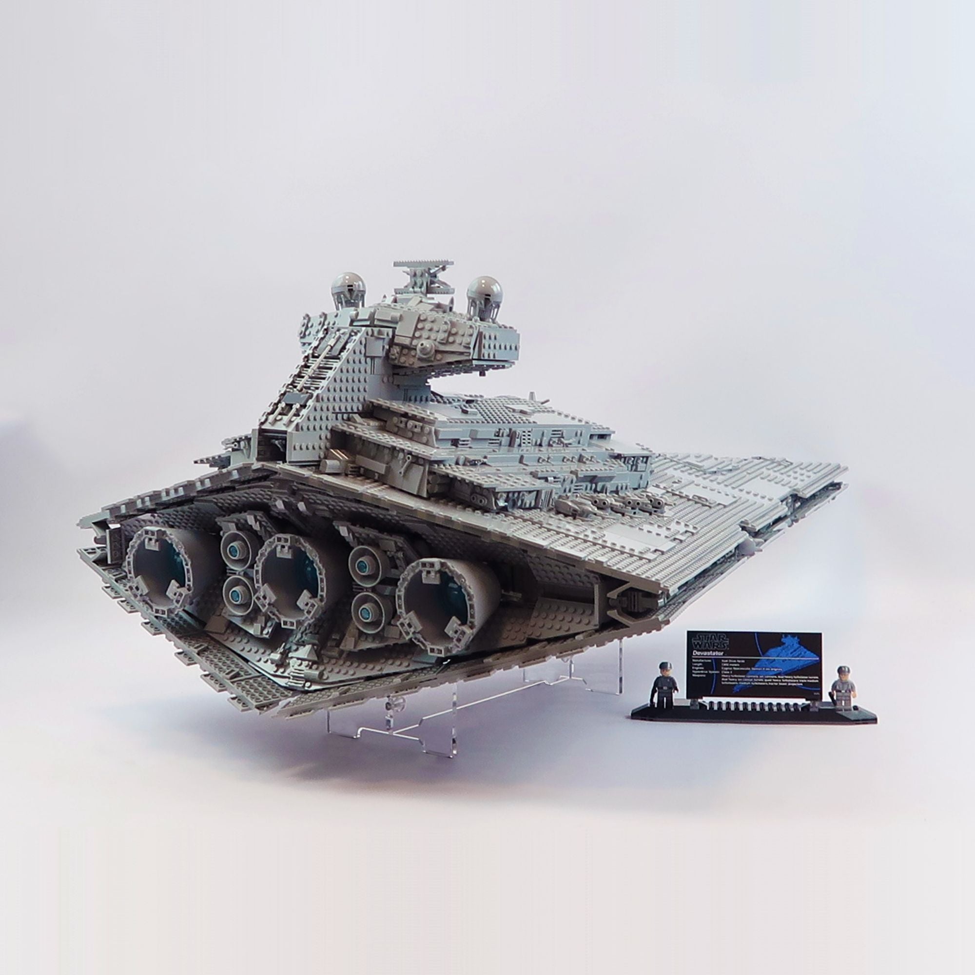 Display Stand for LEGO Imperial Star Destroyer | iDisplayit USA