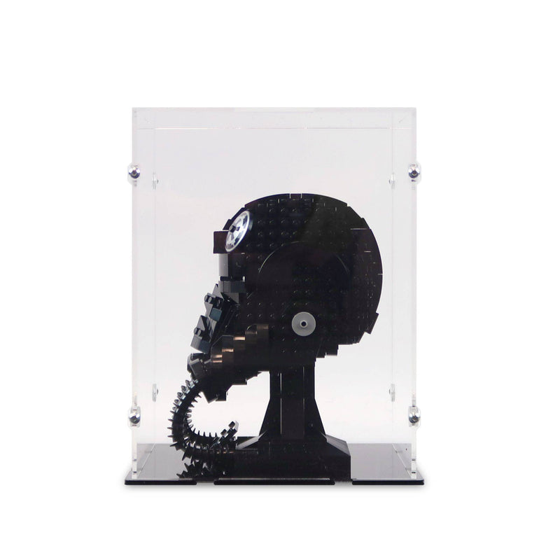 TIE Fighter Pilot Helmet Display Case for LEGO 75274