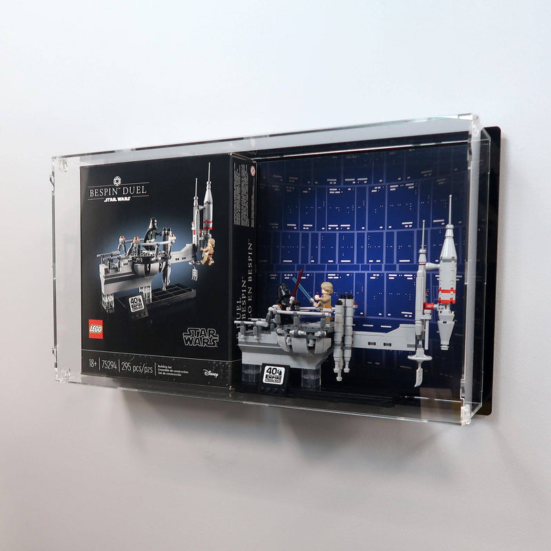 Bespin Duel Special Edition Wall Mounted Display Case for LEGO 75294