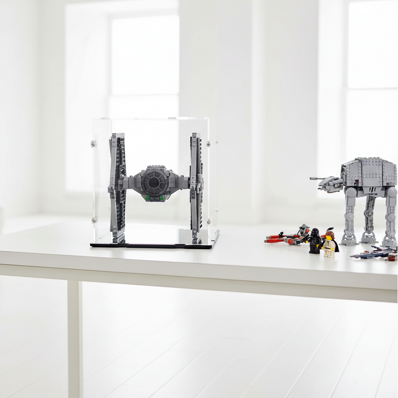 Imperial TIE Fighter Display Case for LEGO 75300