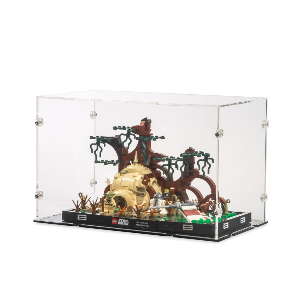 Display Case for LEGO Dagobah Jedi Training Diorama | iDisplayit
