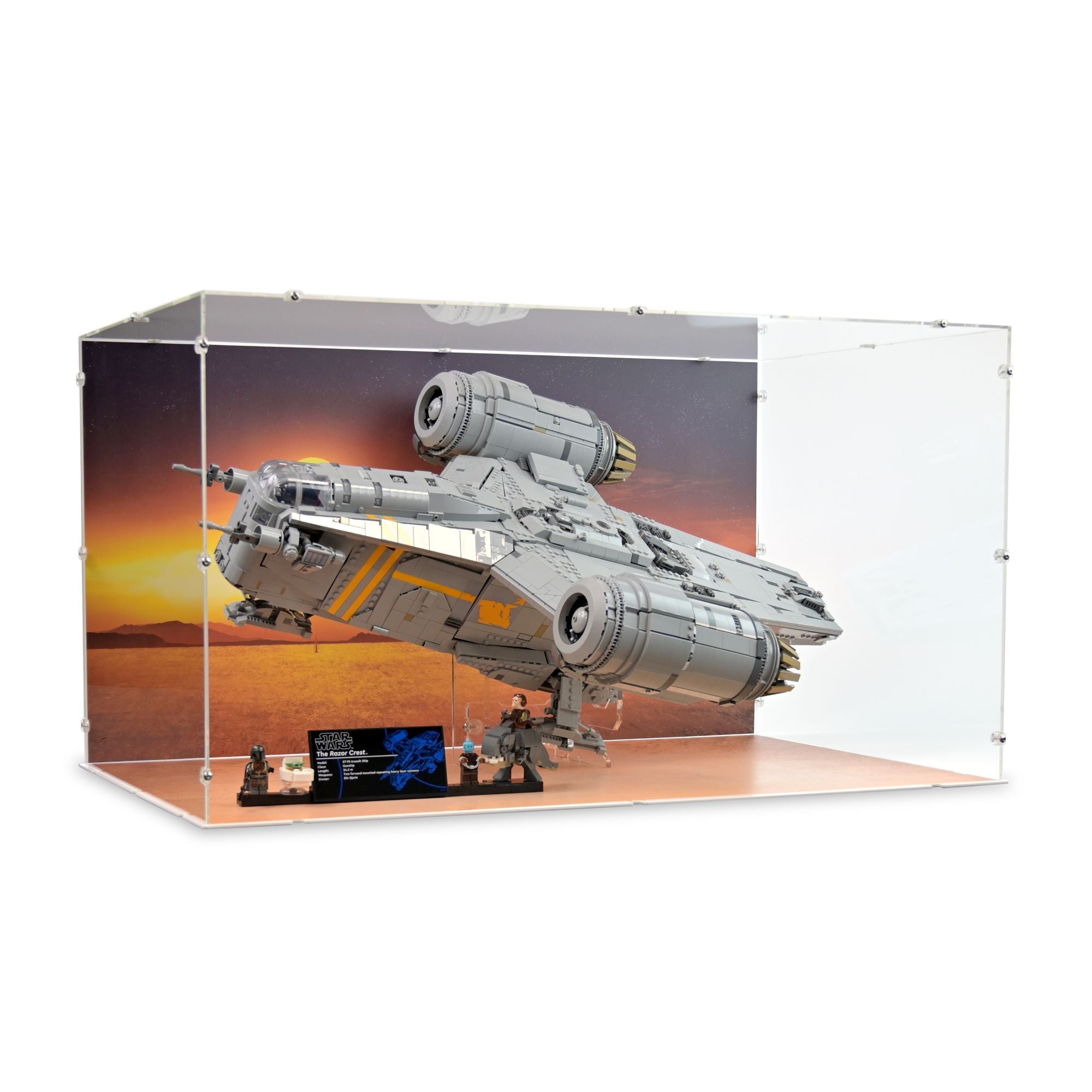 Acrylic Display Case for LEGO UCS Razor Crest | iDisplayit USA ...