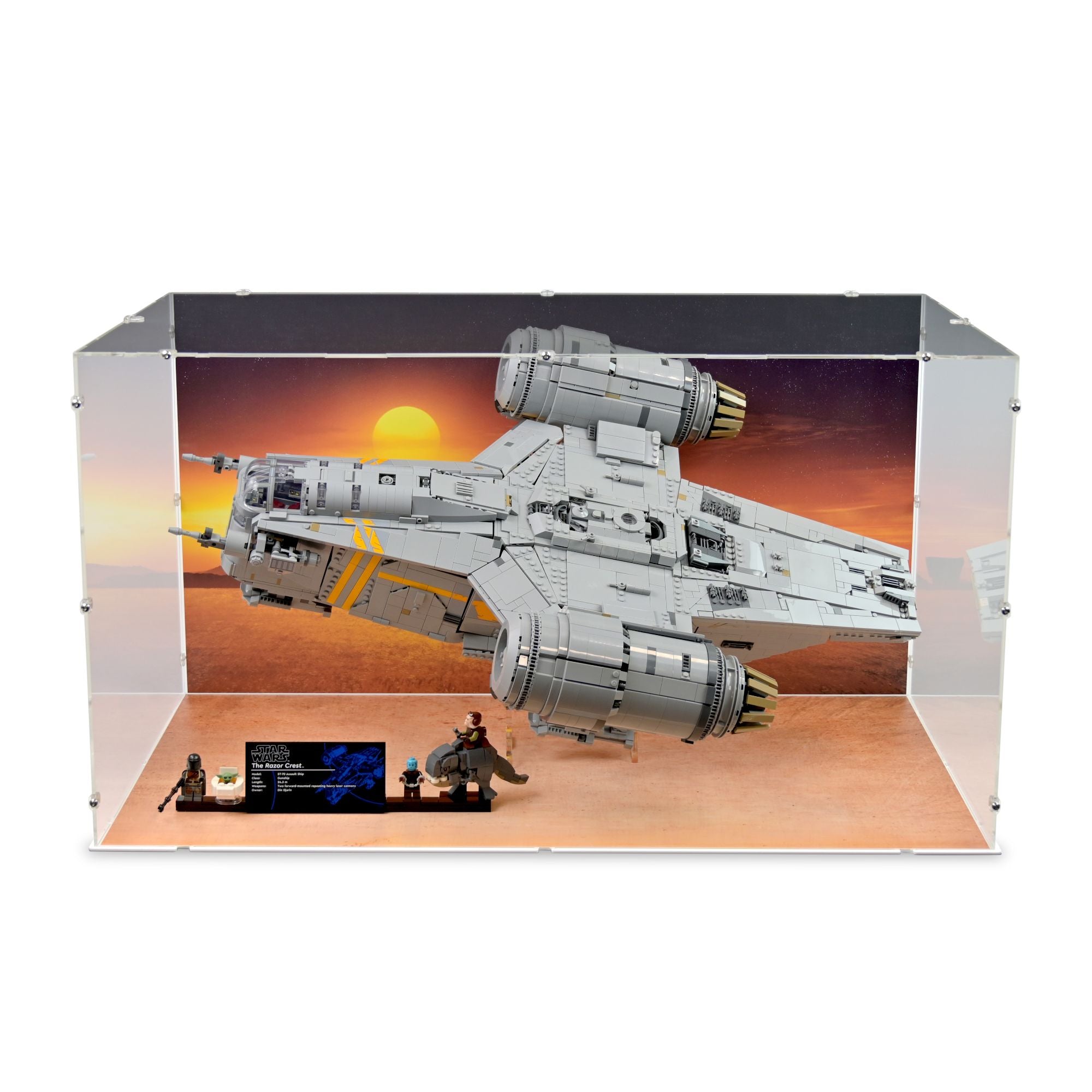 Acrylic Display Case for LEGO UCS Razor Crest | iDisplayit USA ...