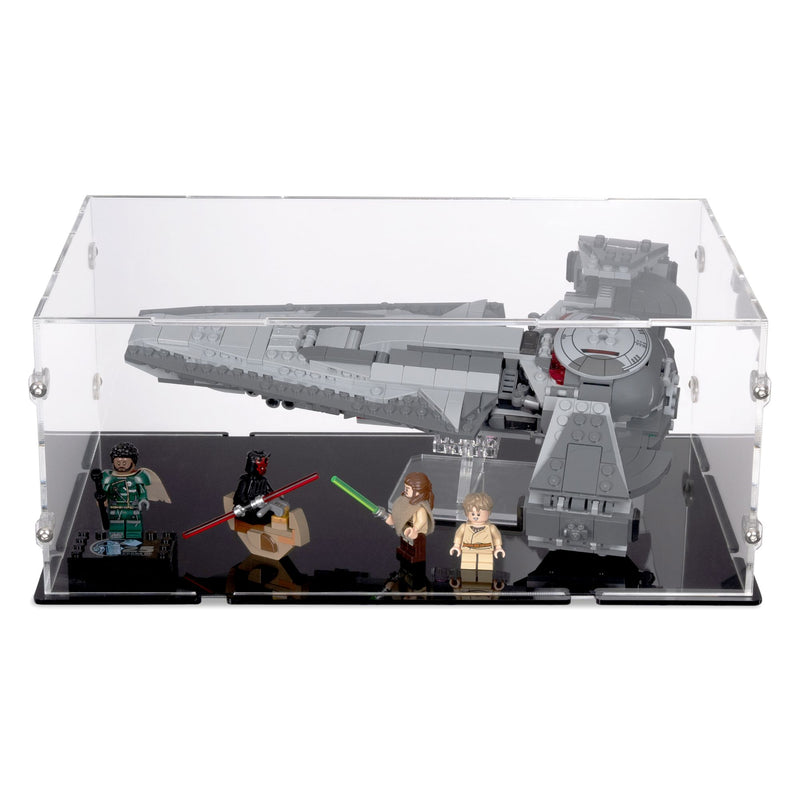 Display Case For LEGO Darth Maul s Sith Infiltrator IDisplayit USA display-case-for-lego-darth-maul-s-sith-infiltrator-idisplayit-usa