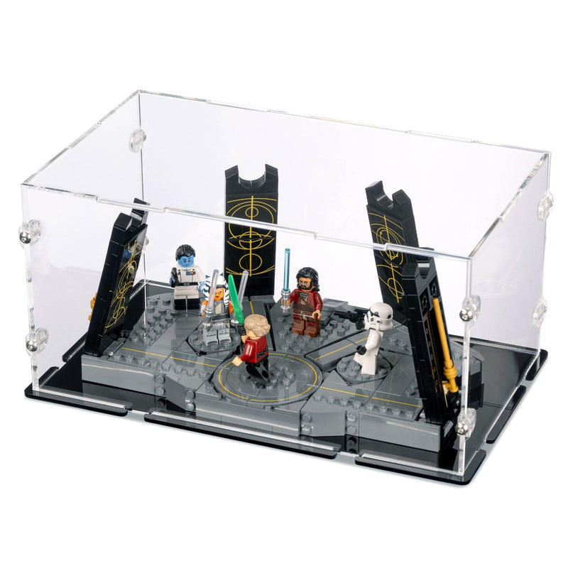 Ahsoka Tano's Duel on Peridea Display Case for LEGO 75385